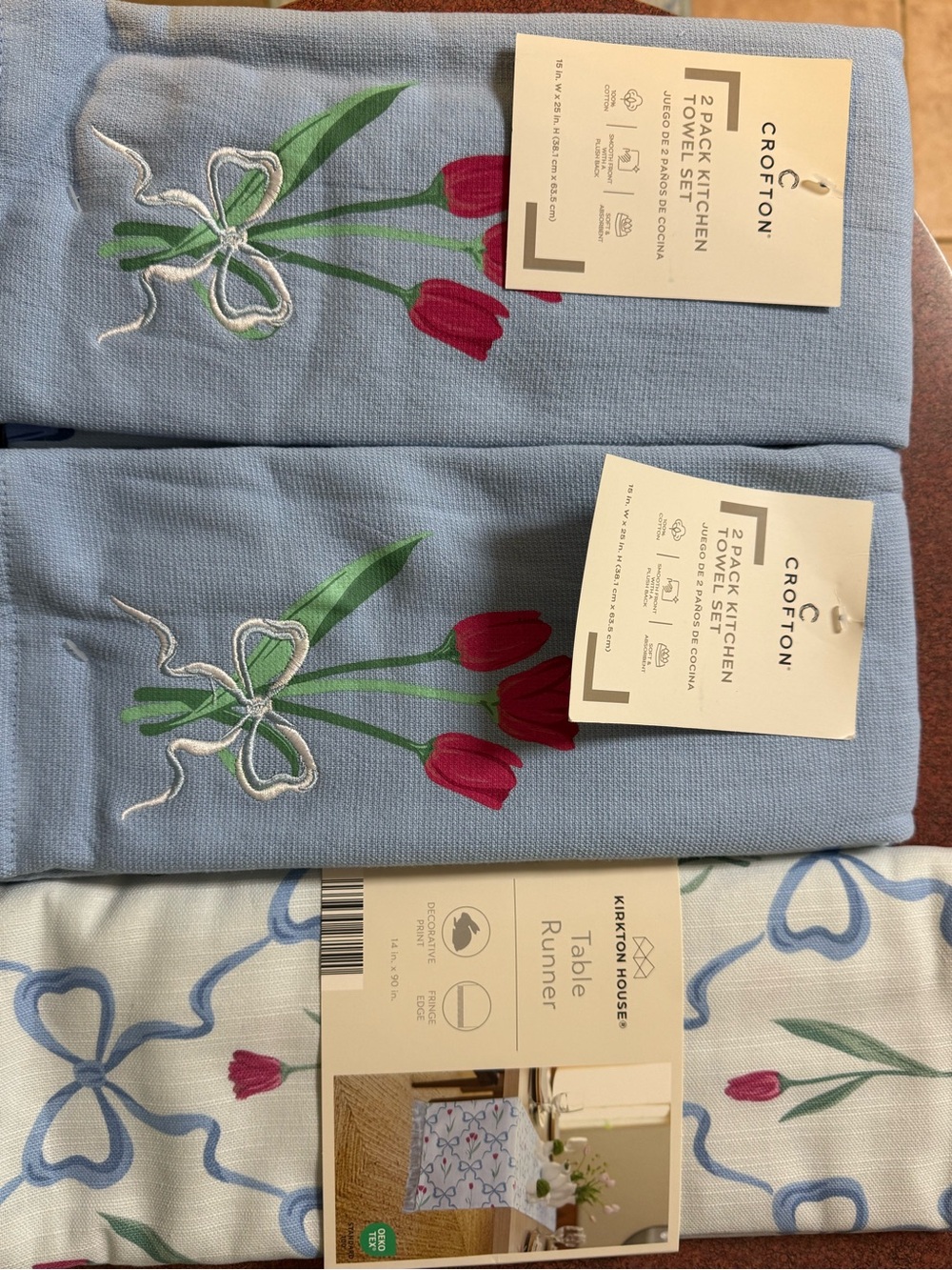 Table Runner Label